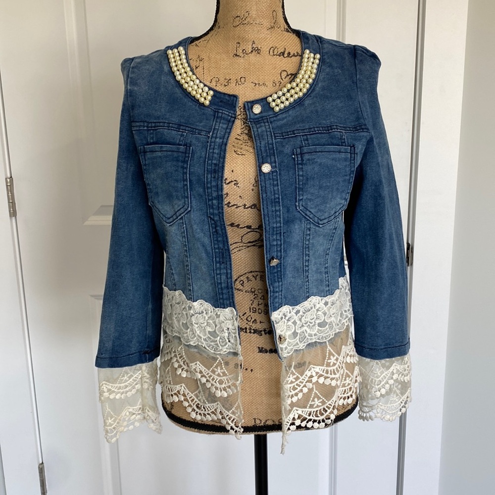 Cute blue Jean jacket